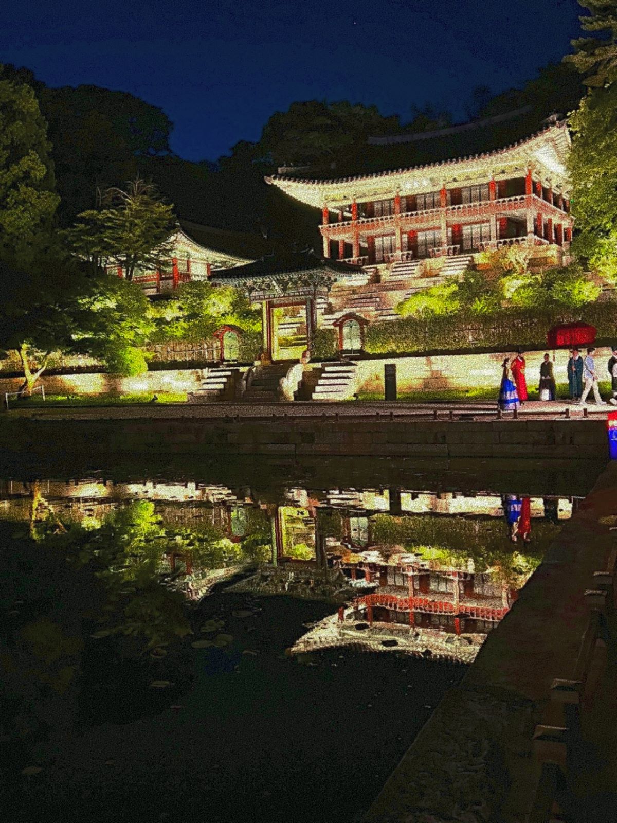 창덕궁 야간 사진